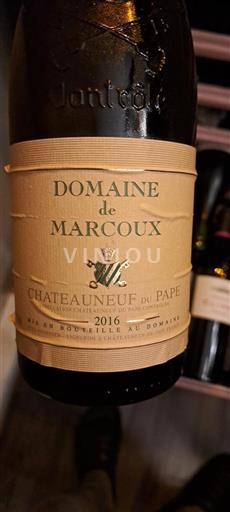 Rhône Valley Châteauneuf-du-Pape Domaine Marcoux 2016