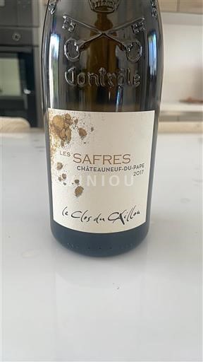 Rhônedalen Châteauneuf-du-Pape Le Clos Du Caillou LES SAFRES 2017