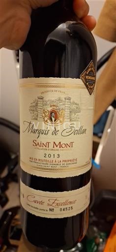 Sud-Ovest Saint-Mont Marquis De Seillan Excellence 2013