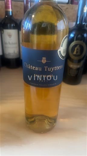Bordeaux Sauternes Château Tuyttens 2021