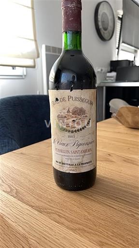 Bordéus Puisseguin-saint-émilion Roc De Puisseguin Le Vieux Pigeonnier 1985