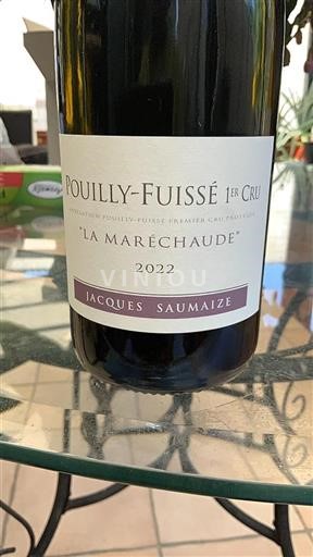 Bourgogne Pouilly-fuissé Premier Cru Jacques Saumaize La Mar%c3%a9chaude 2022