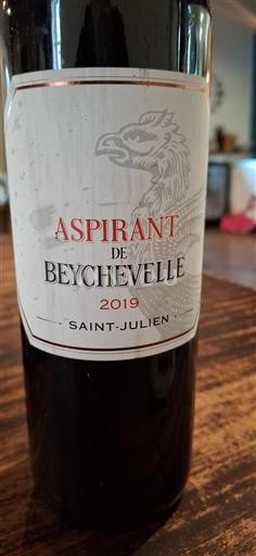 Bordeaux Saint-Julien Château Beychevelle Aspirant de Beychevelle 2019