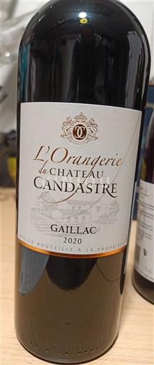 Lounais-Ranska Gaillac Château Candastre L'Orangerie 2020