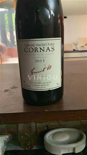 Rhône Valley Cornas Domaine Vincent Paris Granit 60 2013