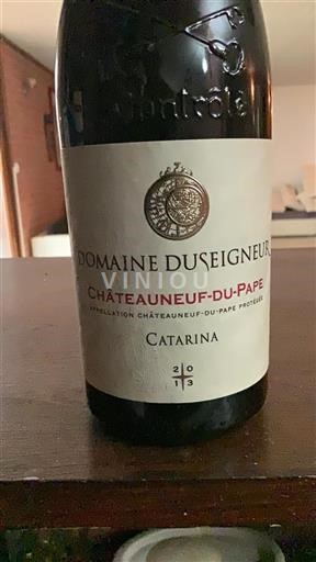 Vallée du Rhône Châteauneuf-du-pape Domaine Duseigneur Catarina 2013