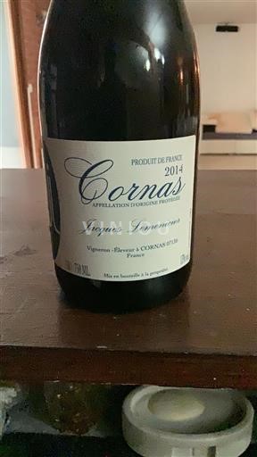Rhônetal Cornas Jacques Lemenicier 2014