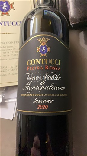 Toscana Vino Nobile di Montepulciano Contucci Pietra Rossa 2020