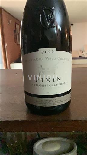Burgund Fixin Domaine Vieux College Les Champs des Charmes 2020
