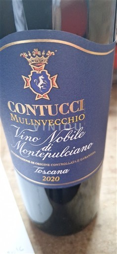 Toscana Vino Nobile di Montepulciano Contucci Mulinvecchio 2020