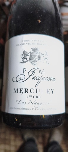 Borgoña No especificado Premier Cru P. & M. Jacqueson Les Naugues 2022