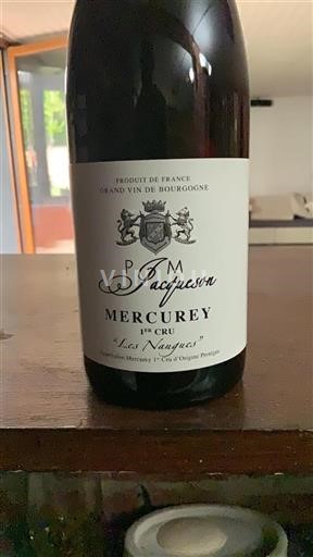 Borgoña No especificado Premier Cru P. & M. Jacqueson Les Naugues 2022