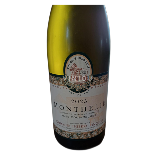 Burgundi Monthélie Montheliedouhairetporcheret Les Sous Roches 2023