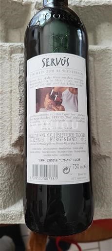 Burgenland Không được chỉ định Lenz Moser Servus 2014