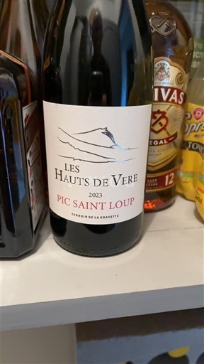 Langvedok Pic-saint-loup Les Hauts De Vere Terroir de la Gravette 2023
