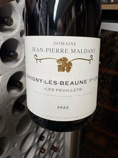 Burgund Savigny-lès-Beaune Premier Cru Jean Pierre Maldant Les Peuillets 2022