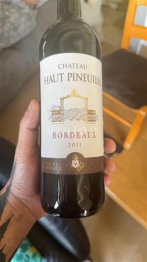 Burdeos Bordeaux Château Haut Pineuilh 2011