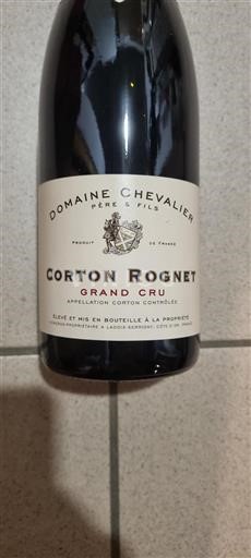 Burgund Corton Grand Cru Domaine Chevalier Corton Rognet Ohne Jahrgang