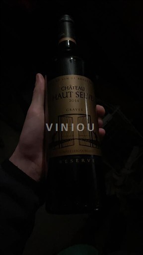 Bordeaux Graves Château Haut Selve Réserve 2014
