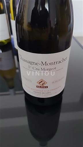 Borgogna Chassagne-Montrachet Premier Cru Domaine Pierre Brazey 1er Cru Morgeot 2019