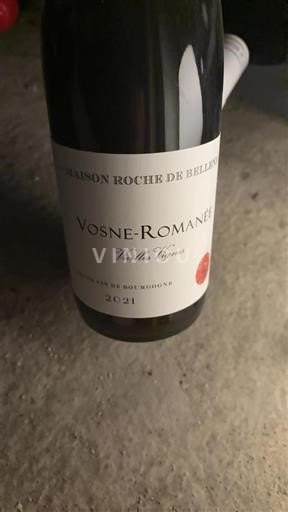 Borgogna Vosne-Romanée Maison Roche De Bellene Vieilles Vignes 2021
