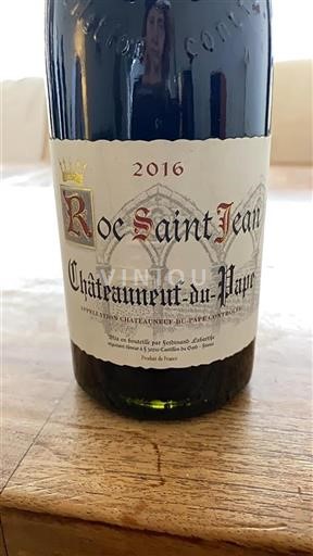 Rhône-dalen Châteauneuf-du-Pape Roc Saint Jean 2016