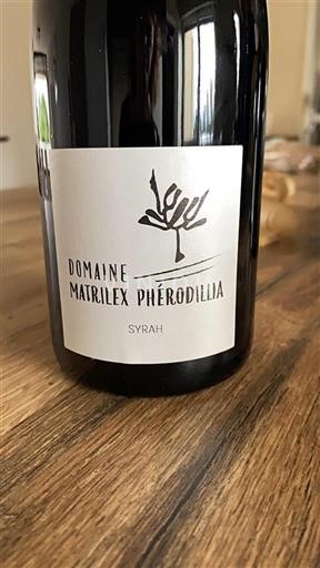 Linguadoca e Rossiglione Catalano Domaine Matrilex Phérodillia 2023