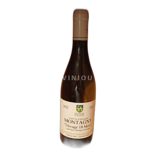 Bourgondië Montagny François Allaines Elevage 18 Mois 2022