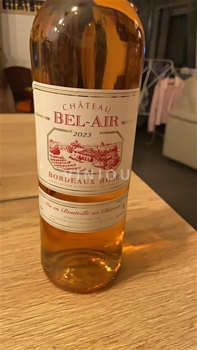 Burdeos Bordeaux rosado Château Belair 2023