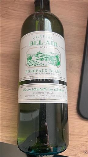 Bordeaux Bordeaux bianco Château Belair 2023