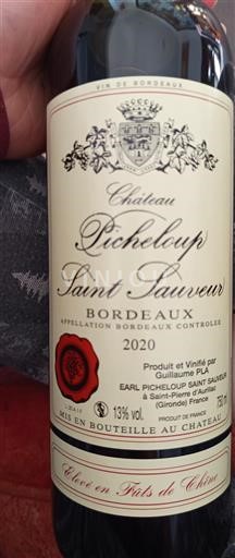 Burdeos Bordeaux Château Picheloup Saint Sauveur 2020