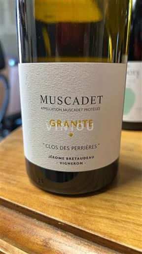 Valle del Loira Muscadet Jérôme Bretaudeau Clos des Perrières Sin añada