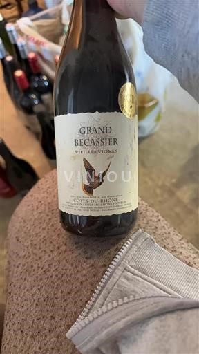 Vallée du Rhône Côtes-du-rhône Grand Bécassier 2016