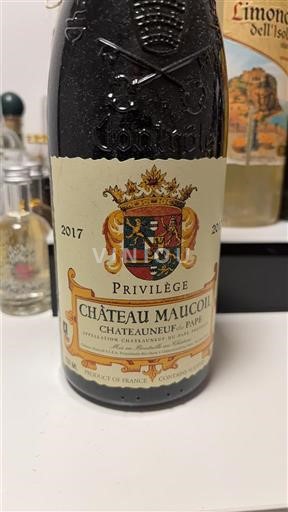 Rhônedalen Châteauneuf-du-Pape Château Maucoil PRIVILEGE 2017