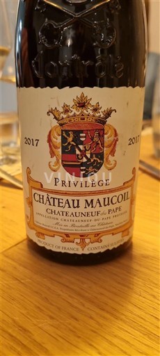 Lugina e Ronës Châteauneuf-du-Pape Château Maucoil PRIVILEGE 2017