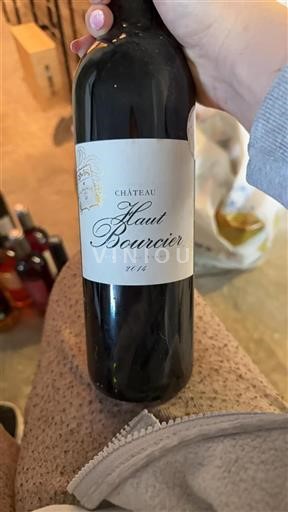 Burdeos Blaye-Côtes de Burdeos Château Haut Bourcier 2014