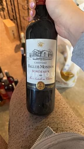 Burdeos Bordeaux Château Balluemondon 2015