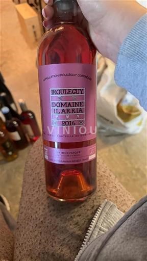 Jugozahod Irouléguy Domaine Ilarria 2016