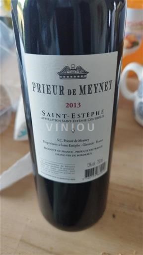 Bordeaux Saint-Estèphe Prieur De Meyney 2013