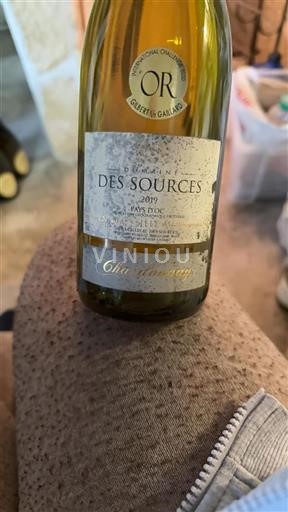 Languedoc og Roussillon Pays d'Oc Domaine Des Sources Chardonnay 2019