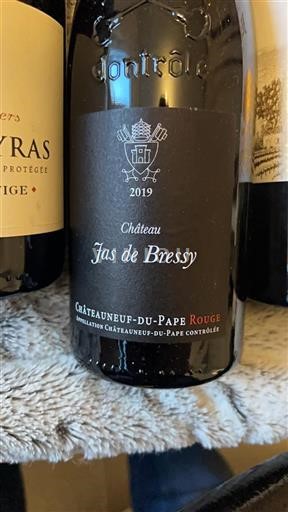 Rhône-dalen Châteauneuf-du-Pape Jas De Bressy 2019