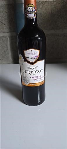 Jihozápad Nespecifikováno Daguet De Berticot Cabernet Sauvignon 2023