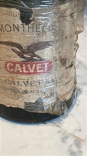 Bourgogne Monthélie Calvet 1957