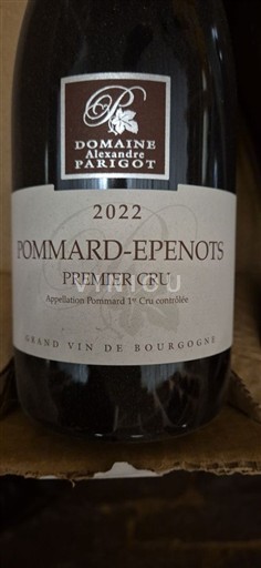 Burgundi Pommard Premier Cru Domaine Alexandre Parigot Epenots 2023