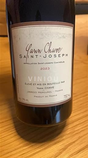 Valle del Rodano Saint-Joseph Yann Chave 2023