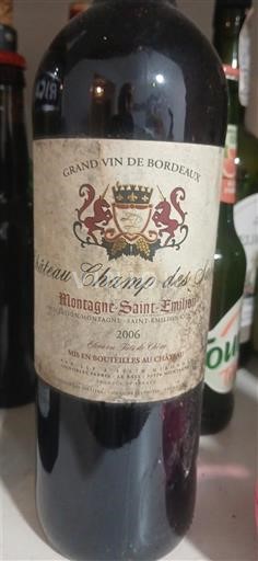 Bordeaux Montagne-saint-émilion Château Champ Des Sables 2006