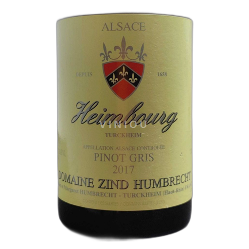 Vin Blanc sec Domaine Zind-Humbrecht 2016 France Alsace Riesling AOC
