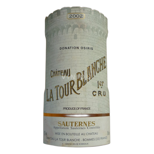 Bordeaux Sauternes Château La Tour Blanche 2002