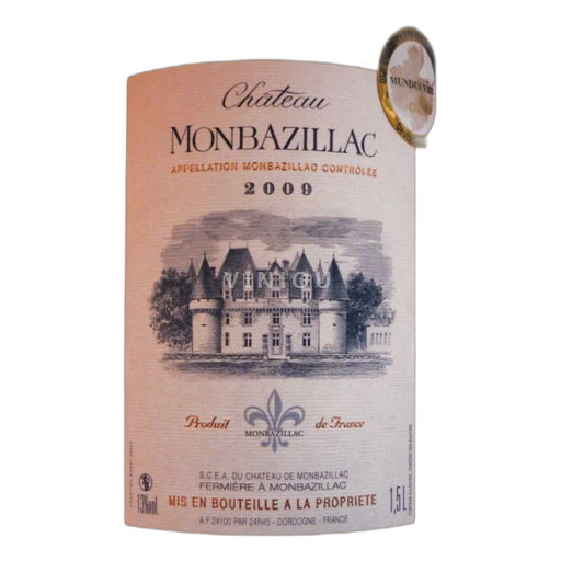 Sydväst Monbazillac Château Monbazillac 2009