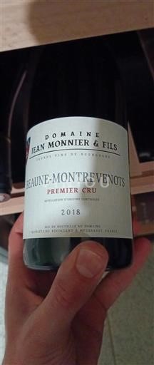 Burgundija Ni doloceno Premier Cru Domaine Jean Monnier & Fils 2018
